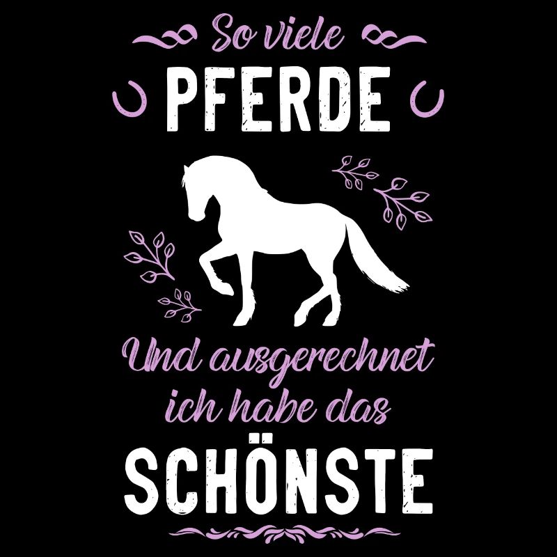 Netter Stall Spruch, Pferde Geschenk