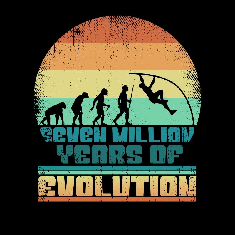 Stabhochsprung Evolution Geschenkidee 005-189