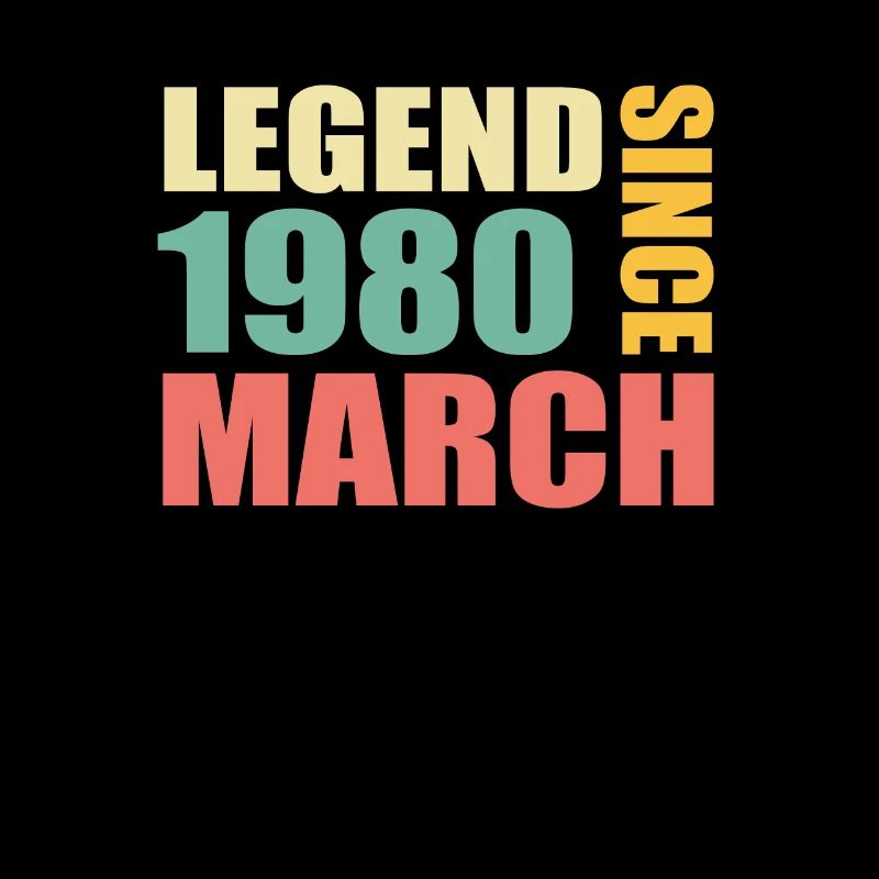 43e anniversaire Mars Né en 1980 Idée cadeau