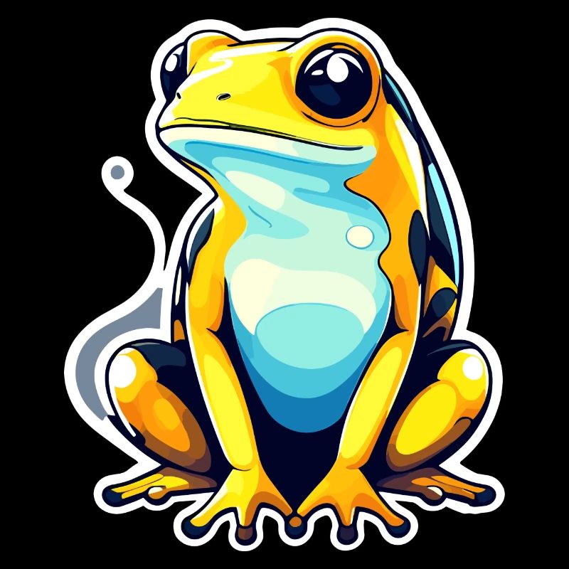 Poison Dart Frog Frog Drawing