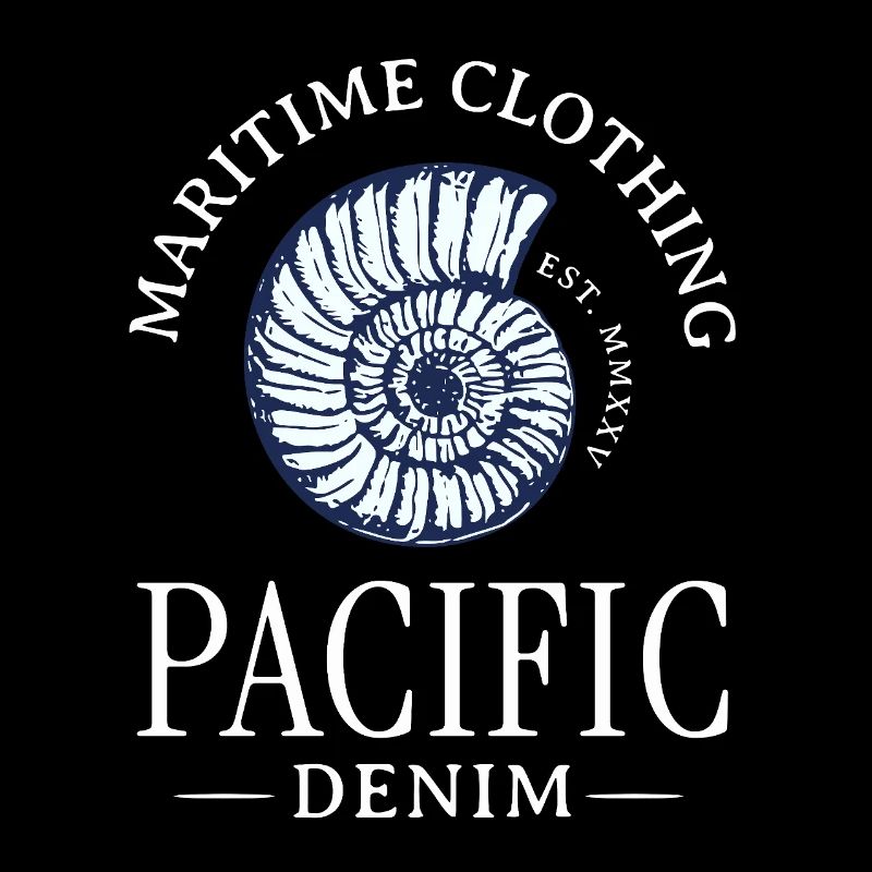 Nautical Shell Spiral Print