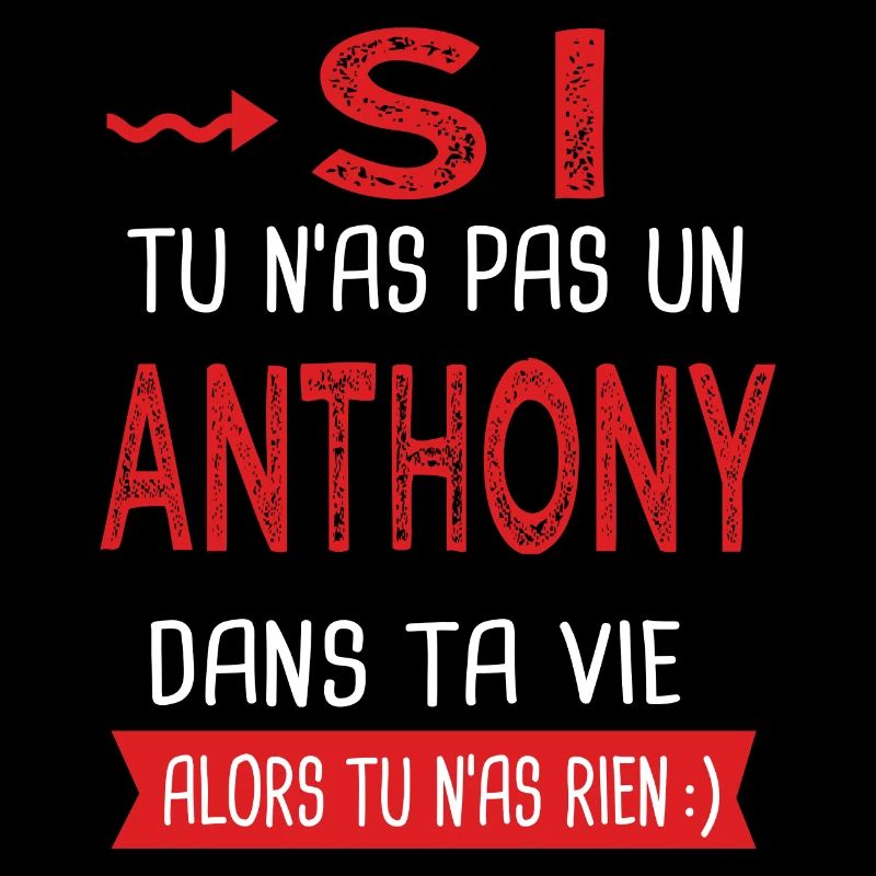 Anthony Si tu n as pas un anthony Cadeau humour