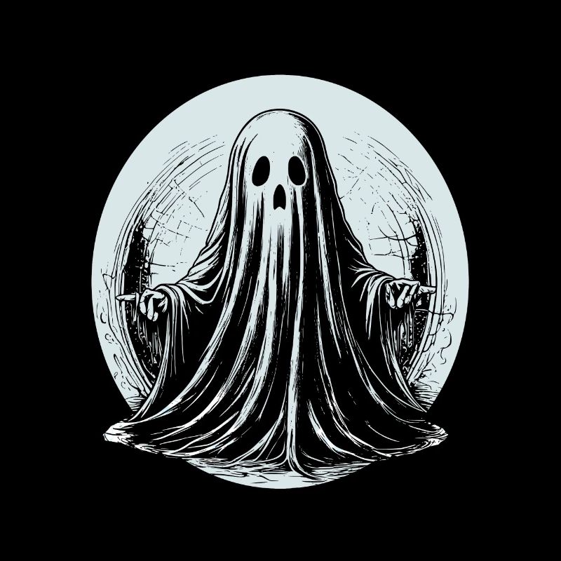 Awesome graphical ghost design