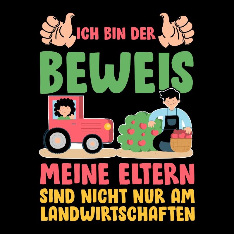 Landwirt Kinder Traktor Geschenk · Beweis