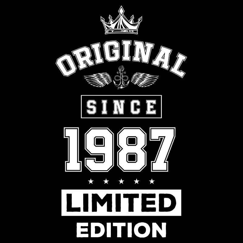 1987 limited edition Geburtstag