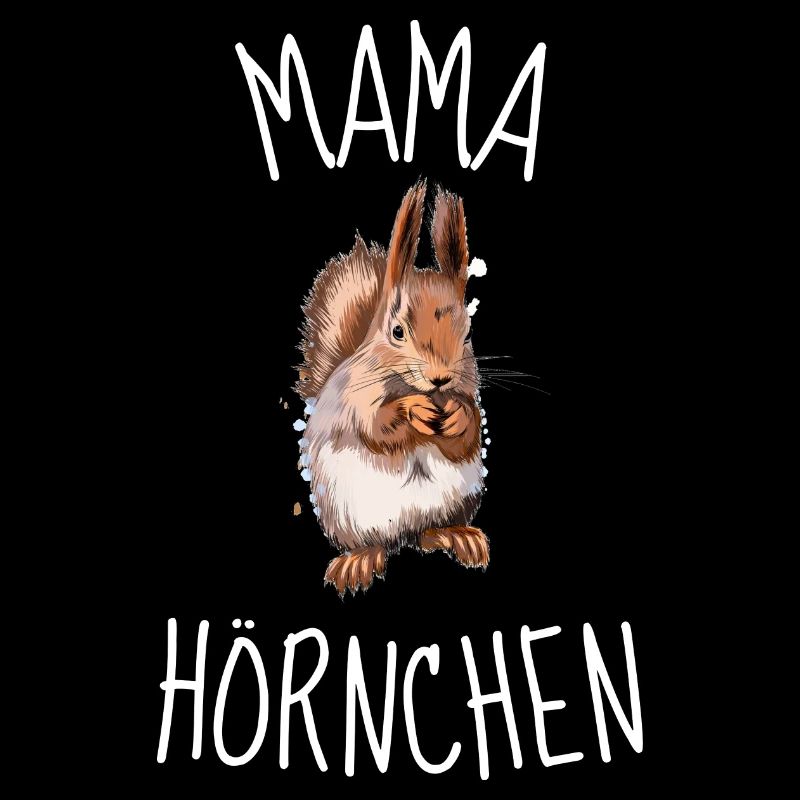 Mama Hörnchen Nagetier Muttertag Eichhörnchen
