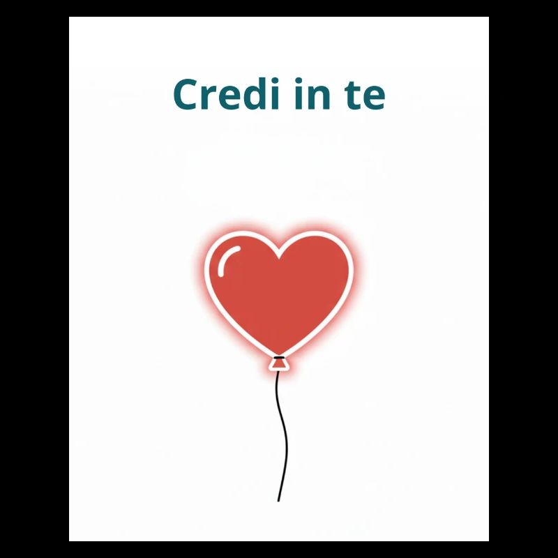 Glaube an dich selbst