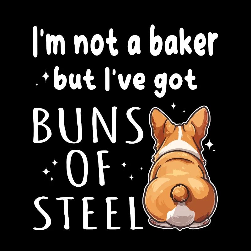 Petits pains d’acier Corgi Jeu de mots