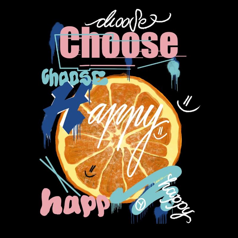 Orange Joy Collage