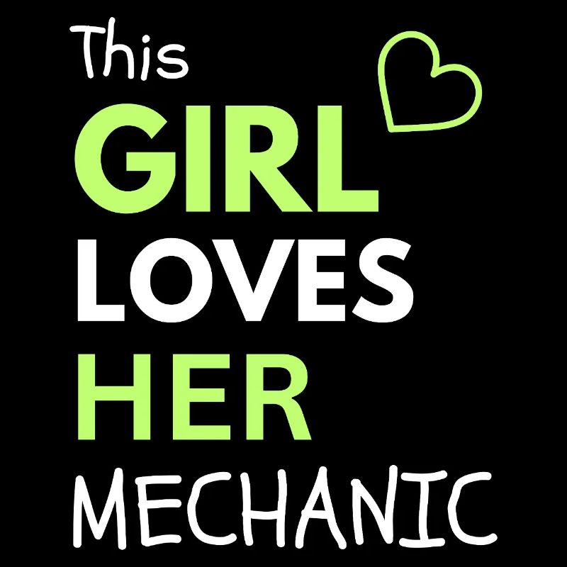 Dieses Mädchen liebt ihren Mechaniker