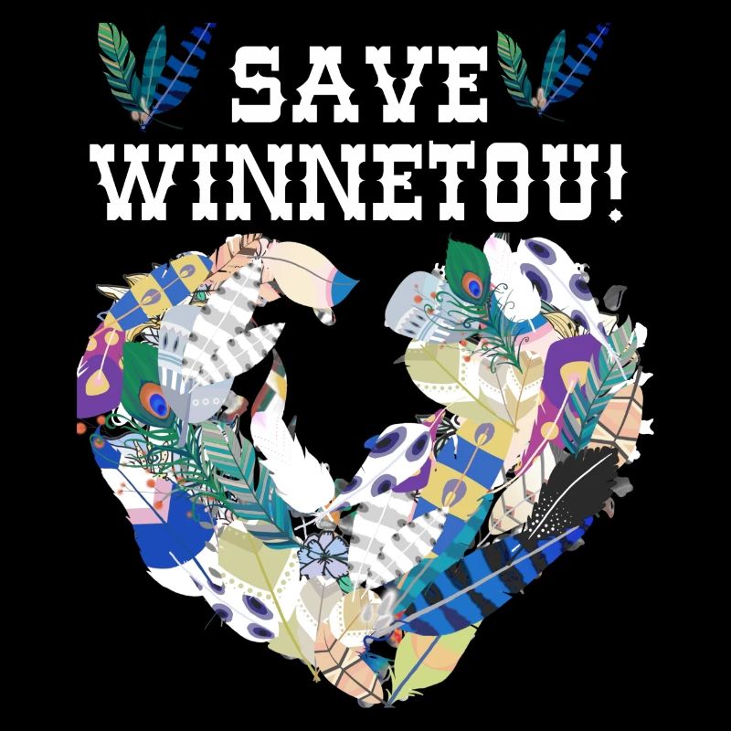 save winnetou,schrift,typo,Winnetou, Federn