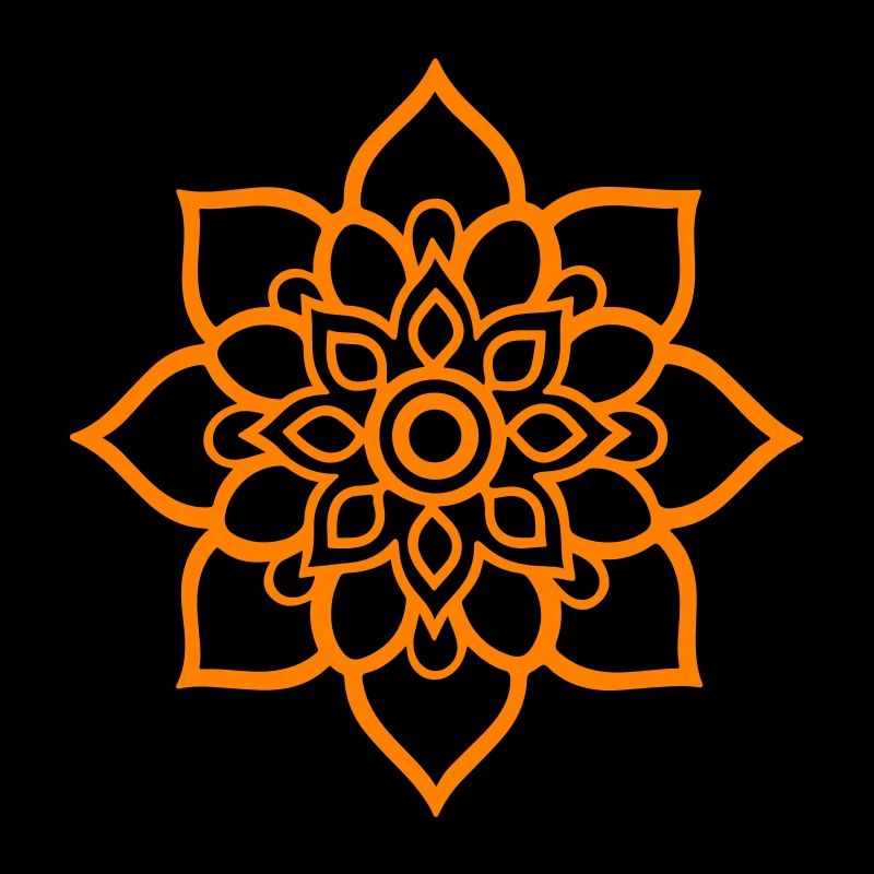 Blüte Mandala