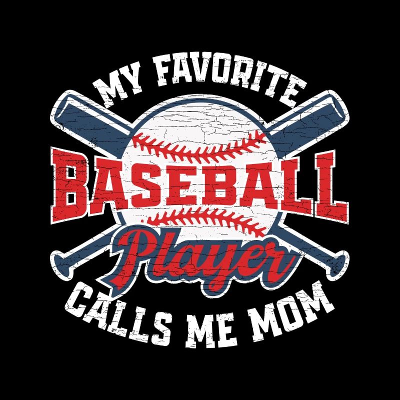 Baseball Mom Mutter Geschenk Baseballspieler