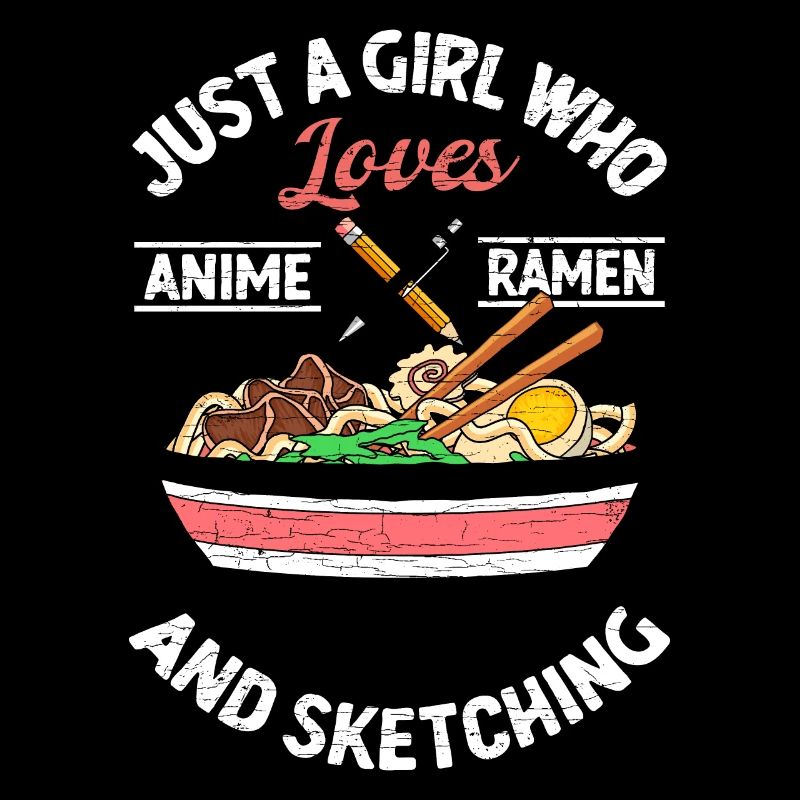Ramen Anime Mädchen Geschenk