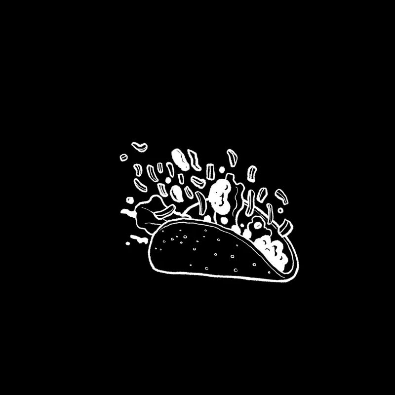 White Taco Sketch