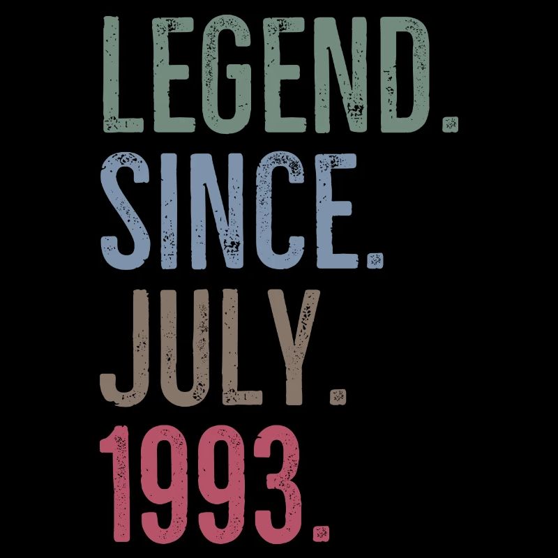 Legend Since July 1993