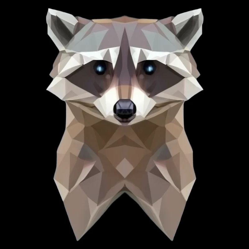 WASCHBÄR ORIGAMI