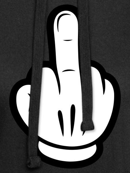 Mittelfinger Comic Hand