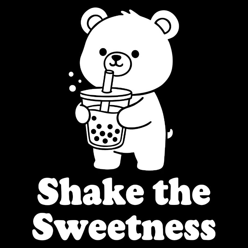 Kuschelbär mit Bubble Tea