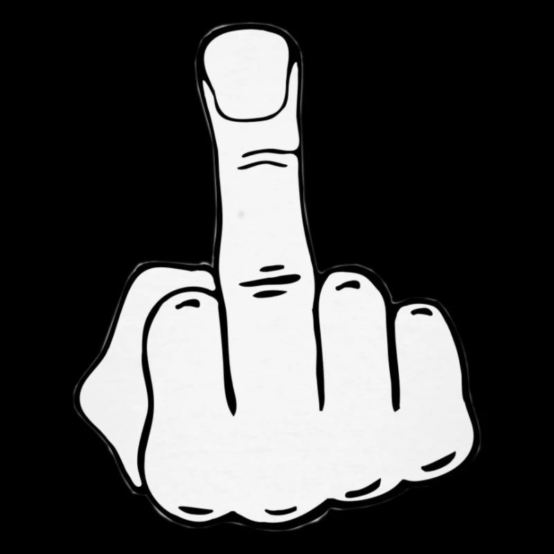 middle finger
