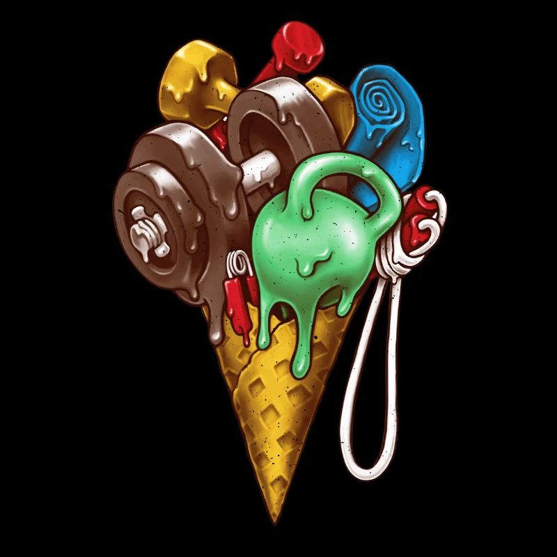 Gym Ice Cream - Eis Workout