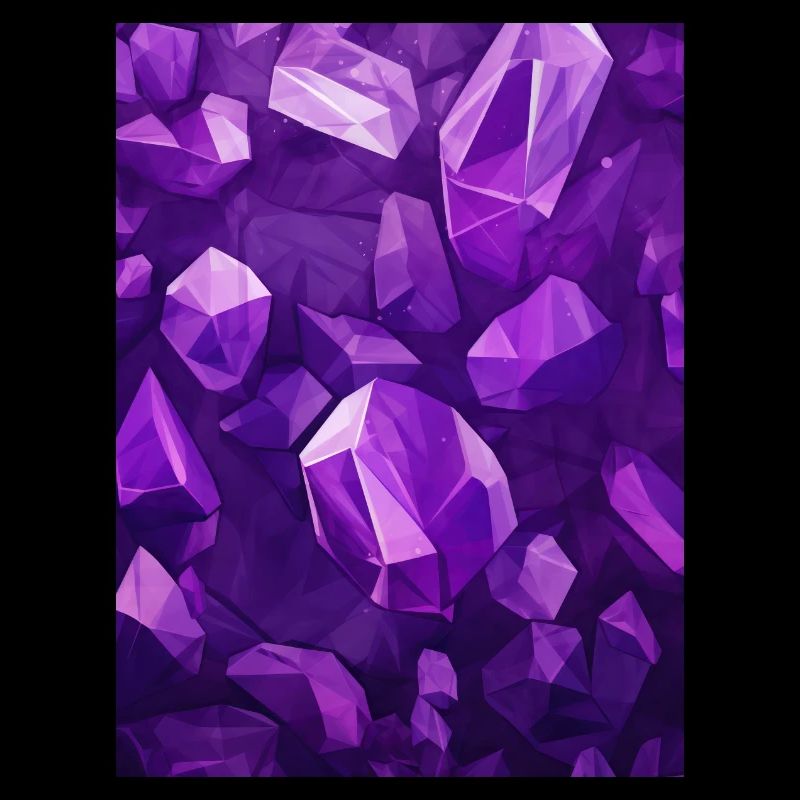 Amethyst Stein Muster