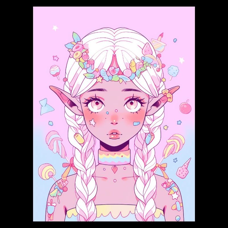 Anime Mädchen Geschenk