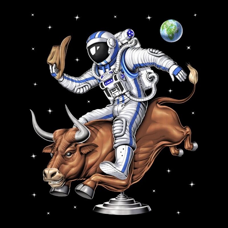 Astronaut Rodeo Cowboy
