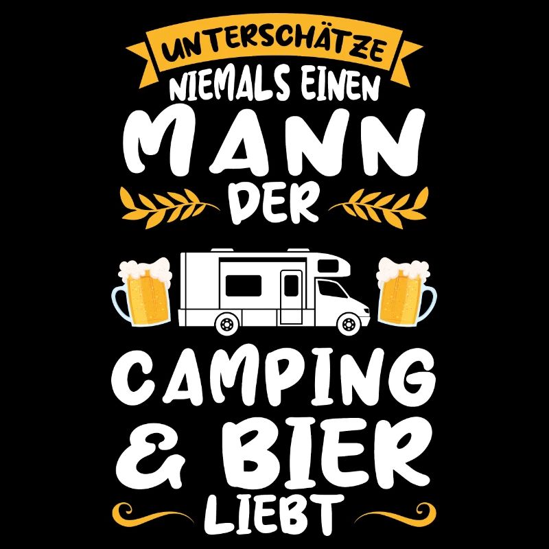 Campen Bier Wohnmobil Geschenk