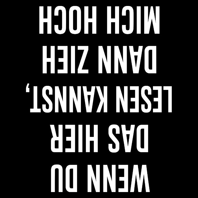 weiß Großbuchstaben Statement