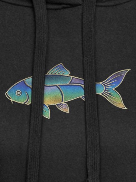Gradient Pattern Iridescent Koi Fish