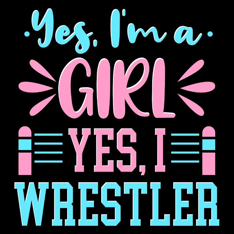 Ja, ich bin ein Mädchen Ja, ich ringe