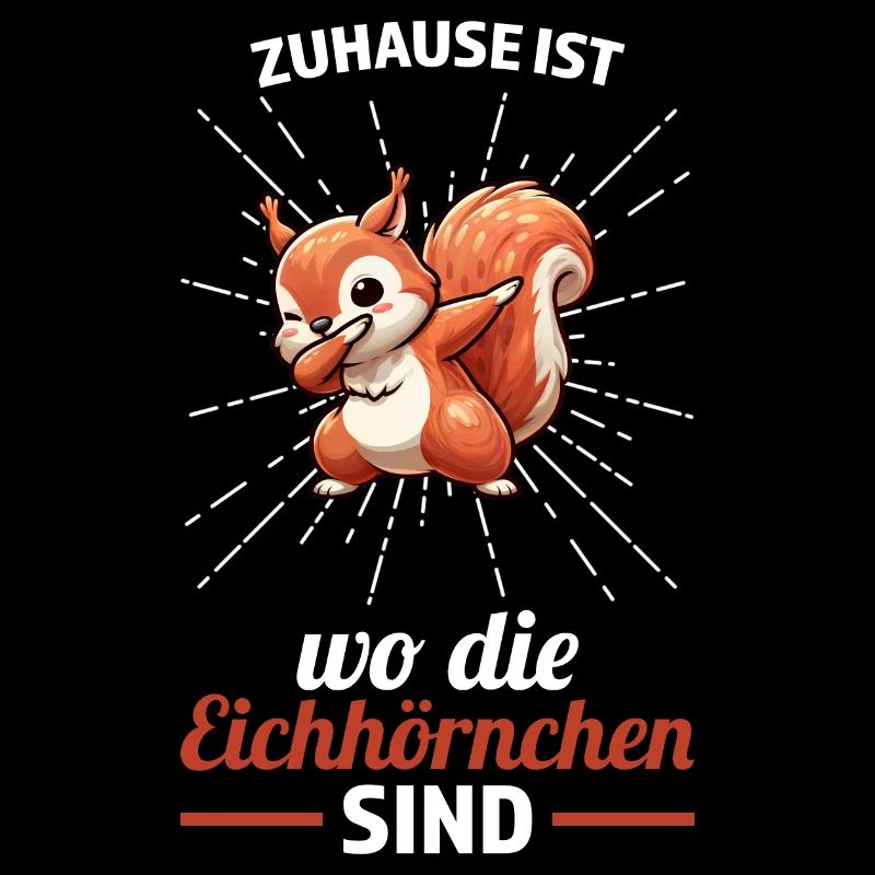 Eichhörnchen Tier Eichhörnchenliebhaber Geschenk