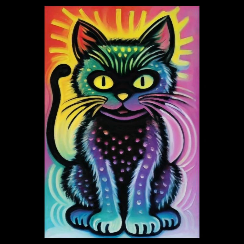 Chat mignon Pop Art Art moderne