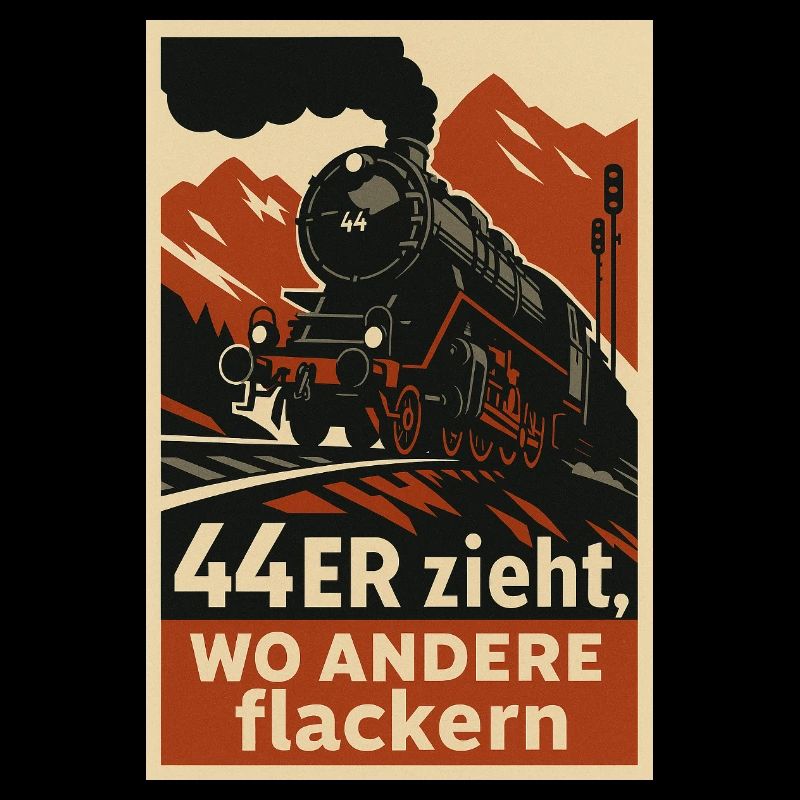 Railway 44 pulls where others flicker freight train