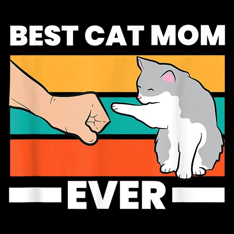 beste Katzen Mutter Cat mom Geschenk