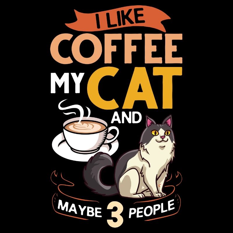 Cafetière Chat Machine Chaton Tasse Grains