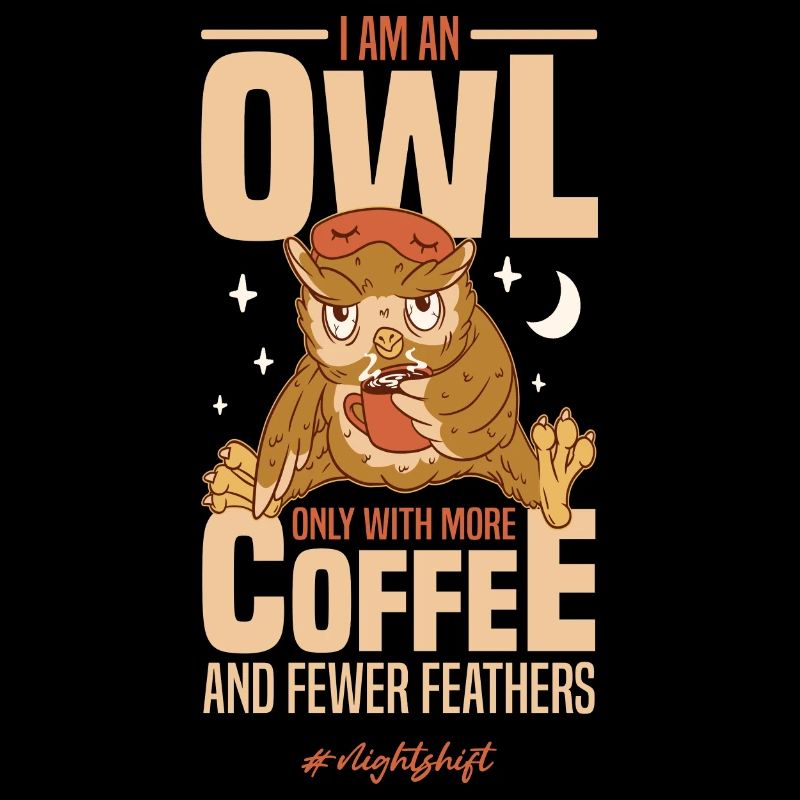 Nachtschicht Sprüche | Nachtarbeiter Geschenkidee
