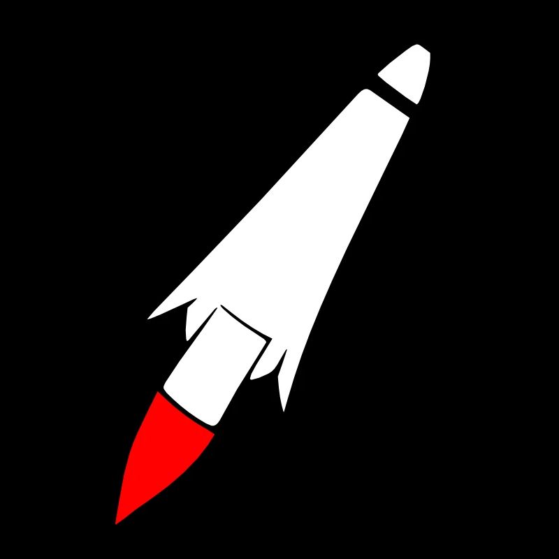 Vecteur de vol spatial spatial de fusée spatiale