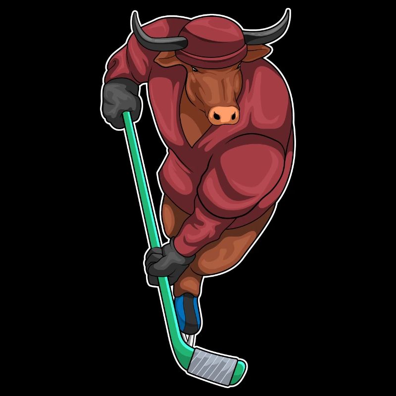 Stier Eishockey Eishockeyschläger