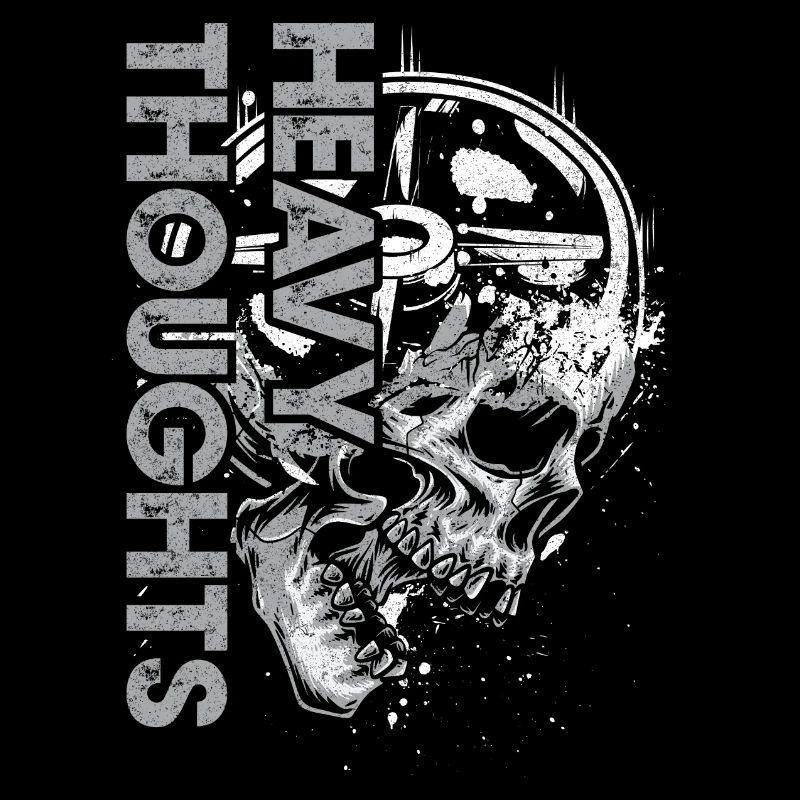 Crâne Vinyle Pulse Graphique