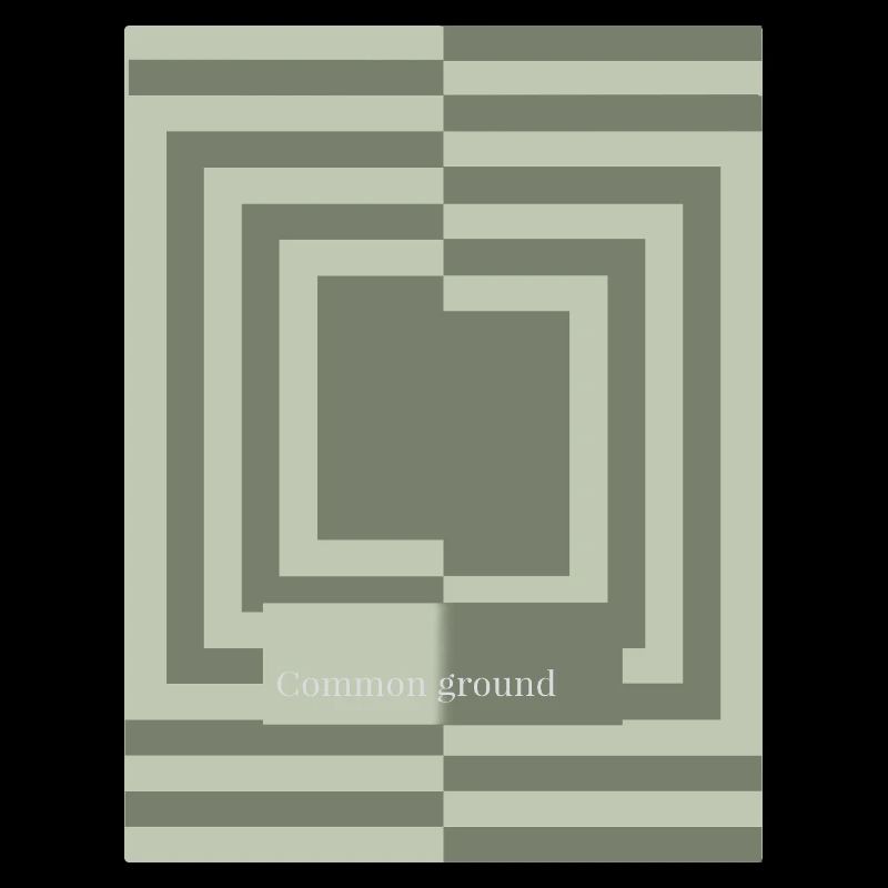 Common ground minimal geometric harmony