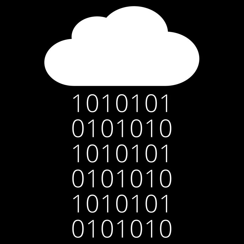 Cloud Data Rain Binary