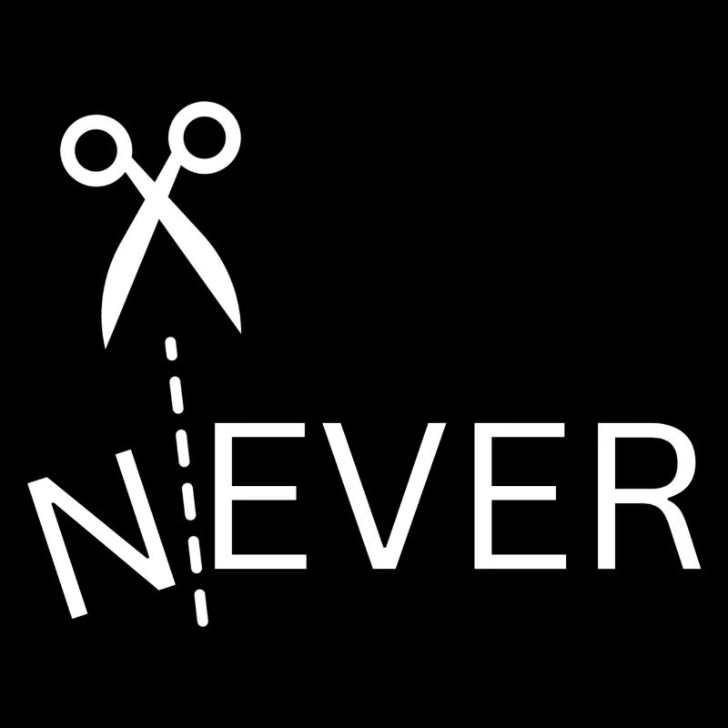 Never, Niemals, Immer, Einstellung, positiv mind