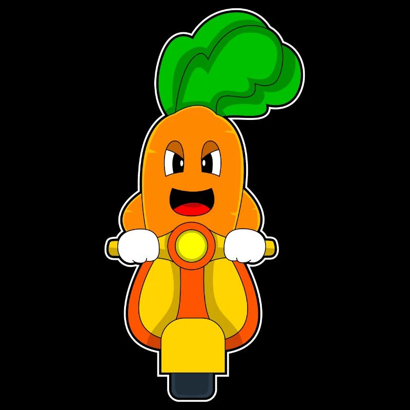 Karotte Motorroller