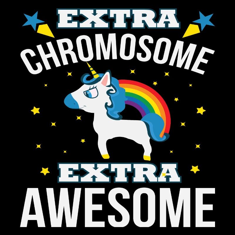 Einhorn Down Syndrom Trysomie 21 Kinder Geschenk