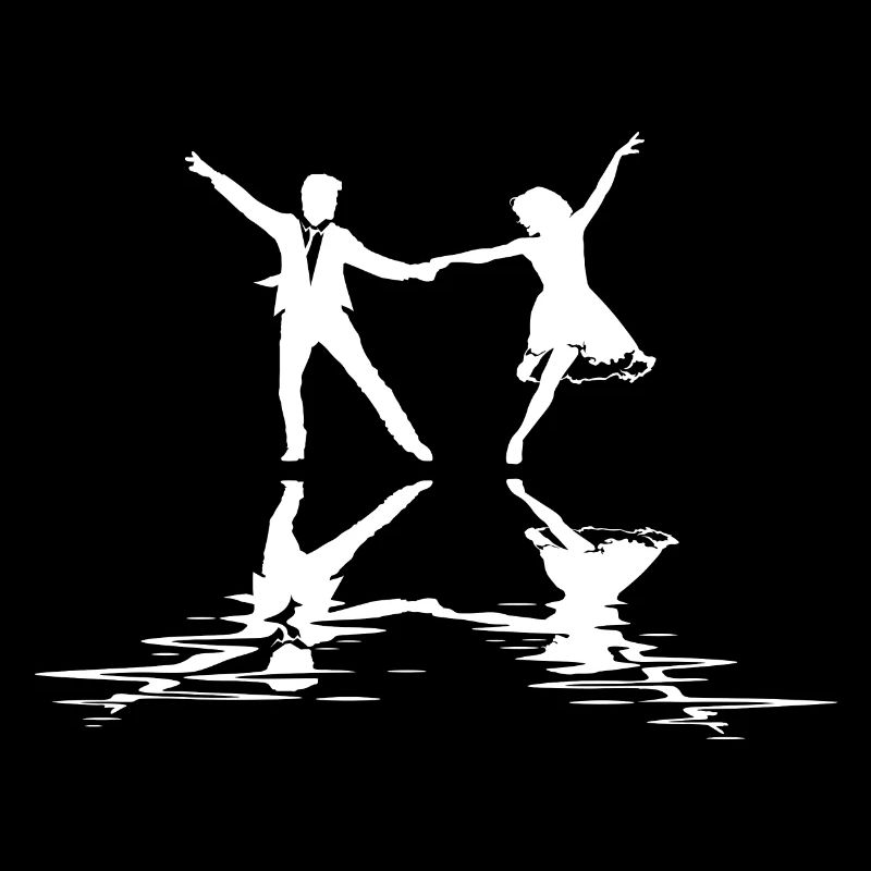 Swing dance couple