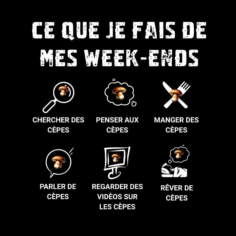 Cèpes - Ce que je fais de mes week-ends