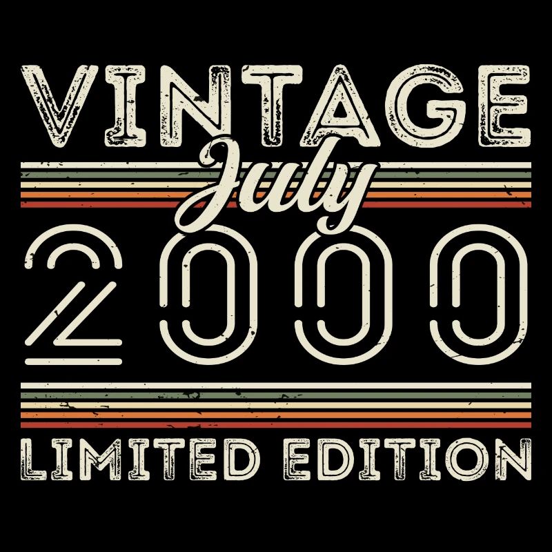 Juli 2000 Juli Geburtstagsgeschenk Juli 2000