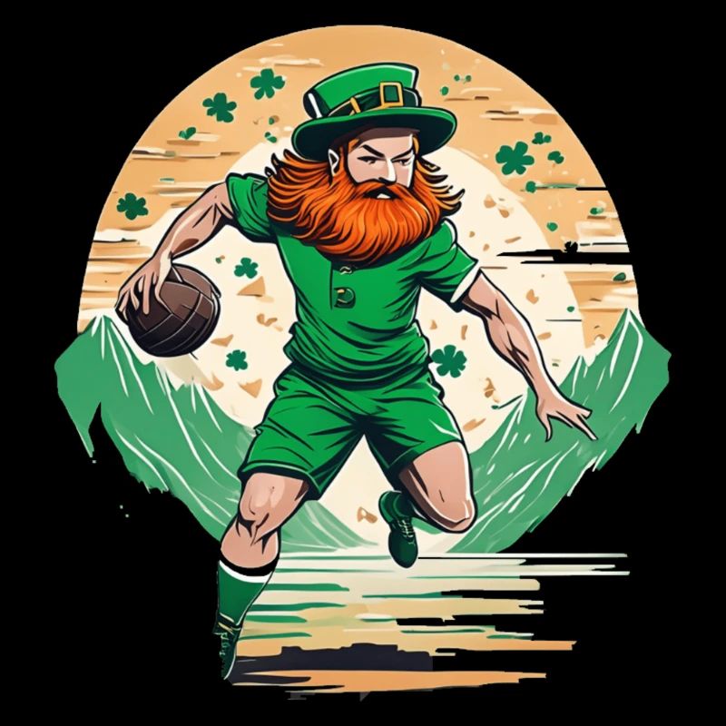 St. Patrick’s Day Shamrock Handball